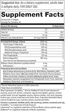 Krill Omega-3 Super Formula + Berries - KrillBerry from Purity Product
