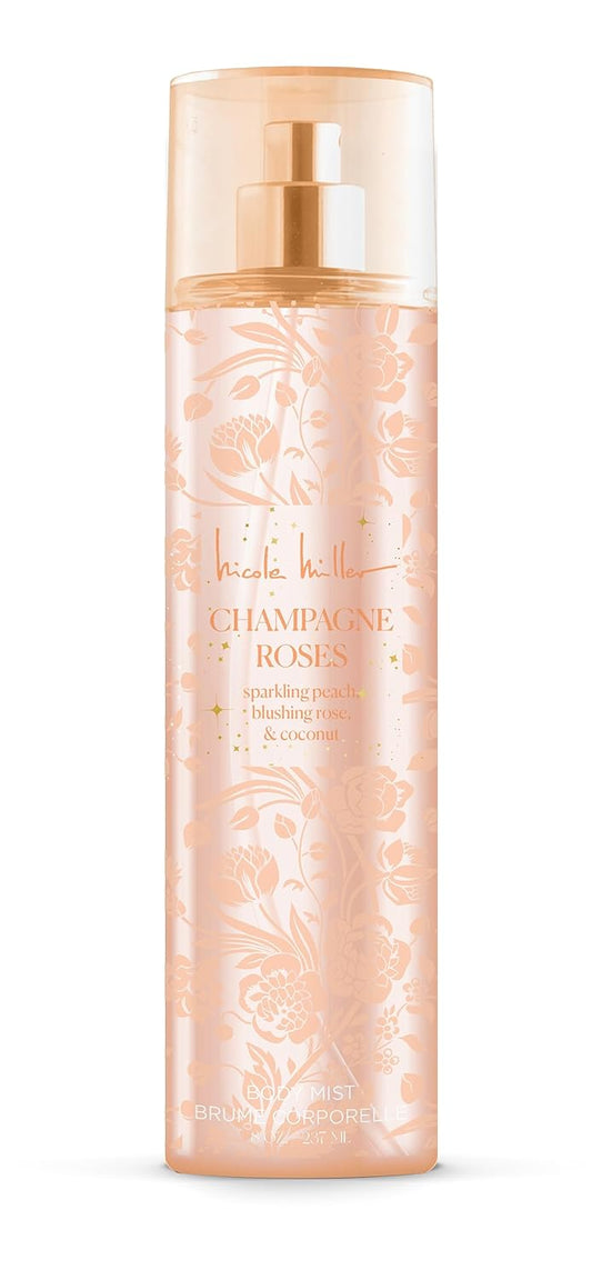 Nicole Miller Champagne Roses Body Mist, 8 Fl. Oz. : Beauty & Personal Care