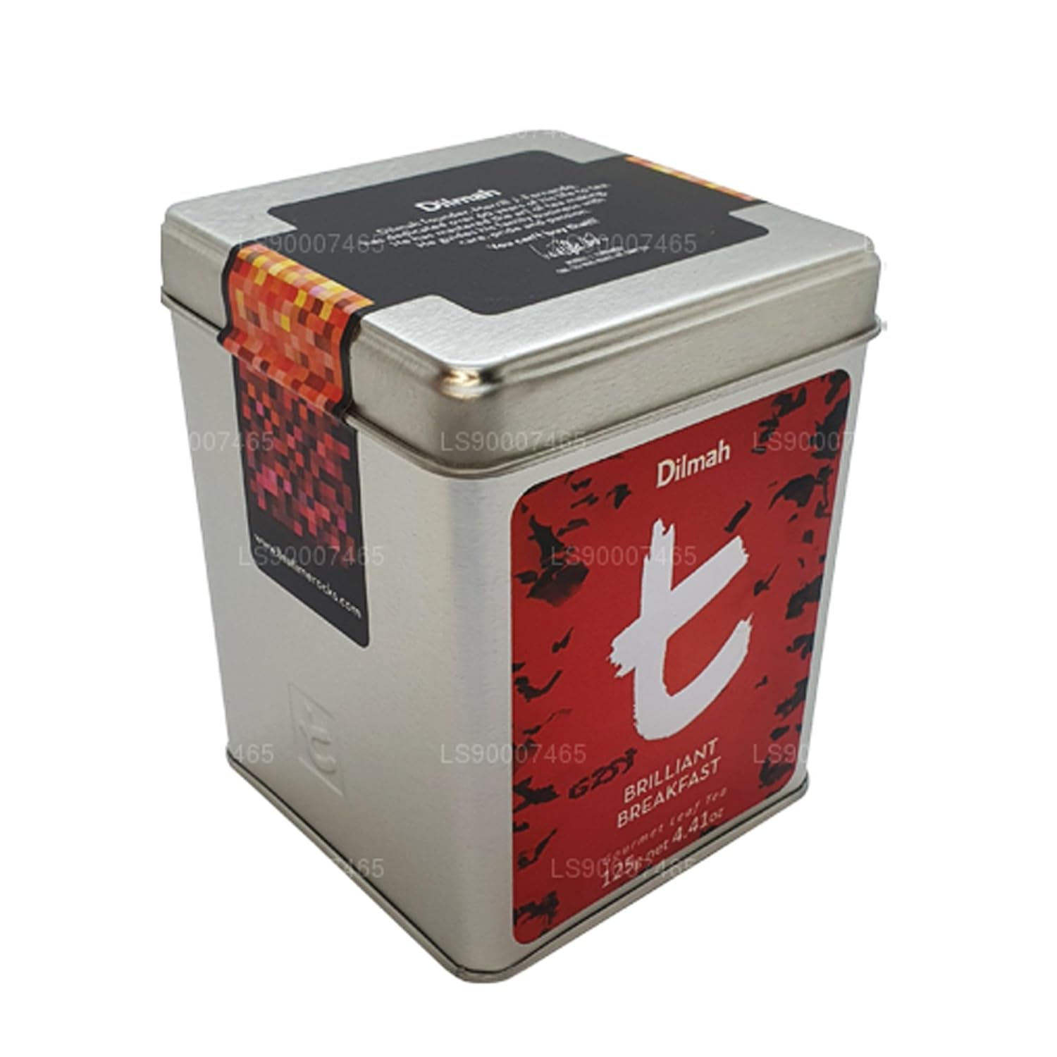 Dilmah T-Series Brilliant Breakfast Tea - 100G Luxury Loose Leaf Tin Caddy | Exquisite Breakfast Tea - Robust, Full-Bodied Ceylon Tea With Rich Color, Strength, And Aroma