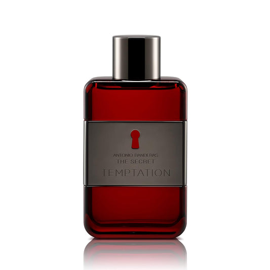 Antonio Banderas Perfumes - Secret Temptation - Eau De Toilette For Men - Long Lasting - Masculine, Elegant And Sexy Fragance - Aromatic, Woody And Vanilla Notes - Ideal For Day Wear - 3.4 Fl Oz