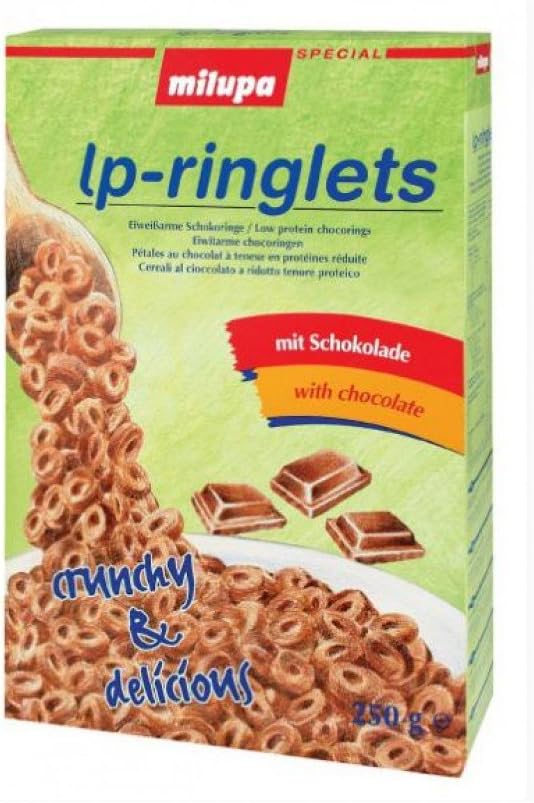 Cereal Protein-Ringlets Lp Cereals Chocolate 250Gr