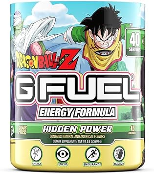 G Fuel Dragon Ball Z Energy Powder, Sugar Free, Clean Caffeine Focus S
