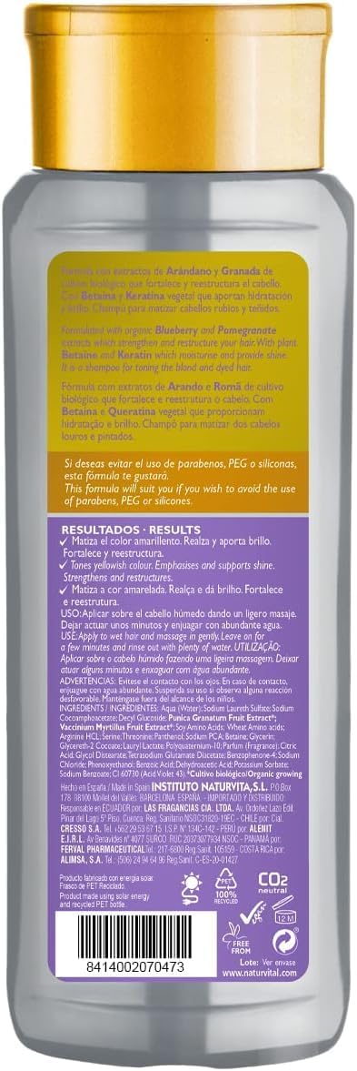 Naturaleza Y Vida Shampoo - 300 Ml