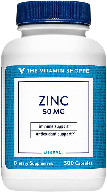 Zinc 50Mg Supports Healthy Immune Function Eye Health, Highly Absorbab