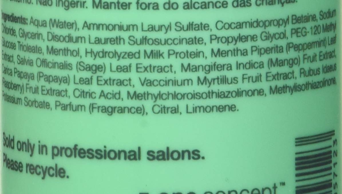 milk_shake Sensorial Mint Shampoo, 10.1 Fl Oz : Beauty & Personal Care