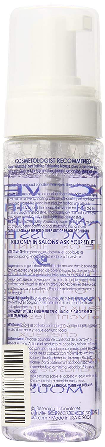 Nairobi Recovery Volumizing Foam Defining Mousse Unisex, 8 Ounce By Nairobi