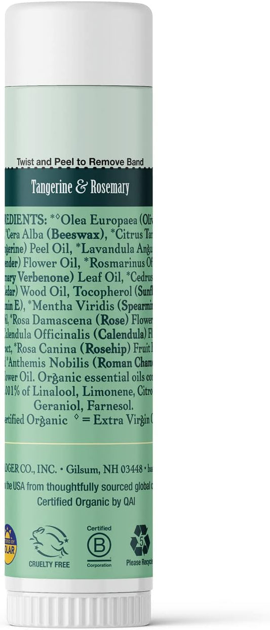 Badger - Stress Soother Balm, Aromatherapy Balm Stick, Certified Organ