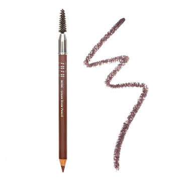 Zuzu Luxe Cream Brow Pencil (Mink - Auburn/Brunette), Effortlessy Sculpt And Define Eyebrows, Natural Finish, Creamy Formula. Natural, Paraben Free, Vegan, Gluten-Free,Cruelty-Free, Non Gmo,0.044 Oz