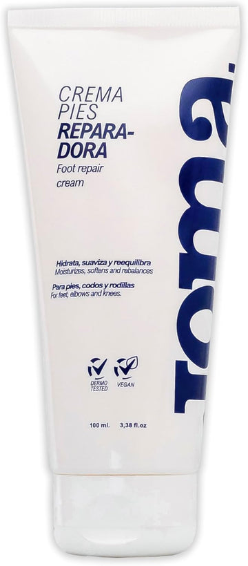 Valquer Foot Repair Cream. Super Moisturizing For Feet, Heels, And Elbows. Repairs And Softens Dry And Cracked Skin - 100 Ml