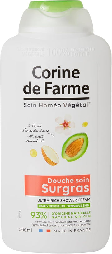 Douche Soin Amande Douce 500Ml Corine De Farme