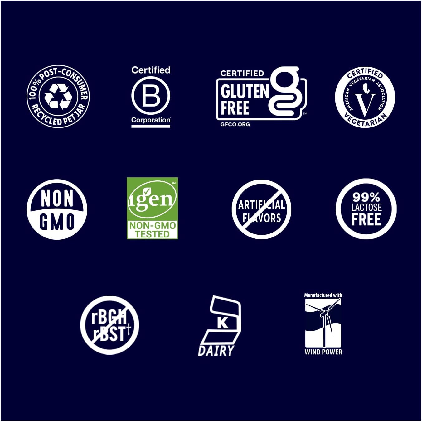 Biochem 100% Whey Sugar-Free Vanilla 20G, 11.8Oz, Certified Vegetarian, Certified Gluten Free, Certified Non-Gmo Tested, Keto Friendly, Grass-Fed : Health & Household