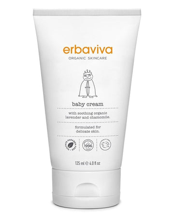 Erbaviva Baby Cream, 4 Fl Oz