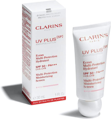 Clarins UV Plus Anti-Pollution SPF 50 Translucent 30ml : Amazon.co.uk: Beauty