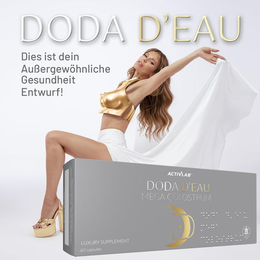 Activlab Doda D'Eau Mega Colostrum, 60 Capsules, Immune System, Intestinal Health, Regeneration, Skin Health, Vitamins And Minerals, Fatigue And Stress, Immunoglobulin G, Lactoferrin
