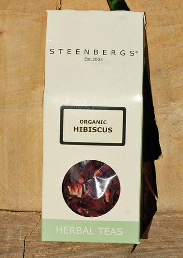 Steenbergs Organic Hibiscus Loose Leaf Tea 30G