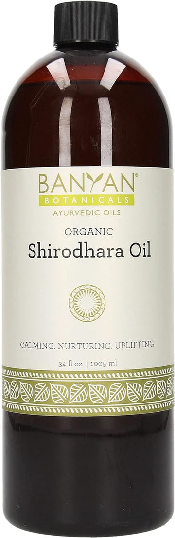 Banyan Botanicals Shirodhara Oil  Organic Massage Oil With Shatavari,