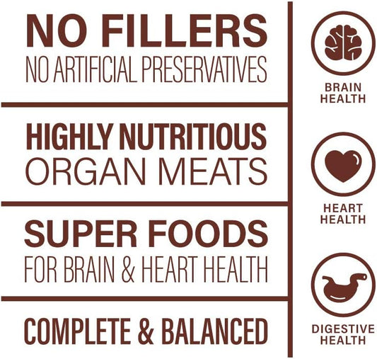 360 Pet Nutrition Freeze Dried Raw Complete Meal For Adult Dogs, High Protein, Omega 3'S, No Fillers, Made In The Usa, 16 Ounce (Multi Meat)