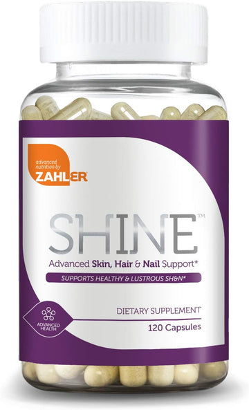 Zahler Shine, Hair Growth Supplement, Skin Hair And Nails Vitamins Wit