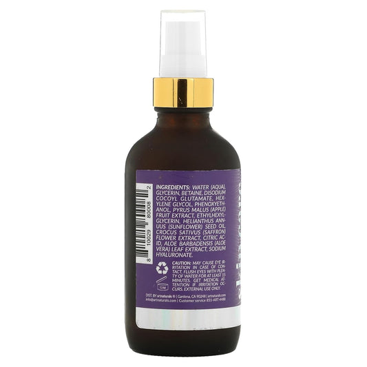 Artnaturals Micellar Cleansing Water for Normal to Dry Skin, Make-Up Remover, Hydrating Refreshing Facial Cleaner for All Skin Types - 4 oz. Bottle : Beauty & Personal Care