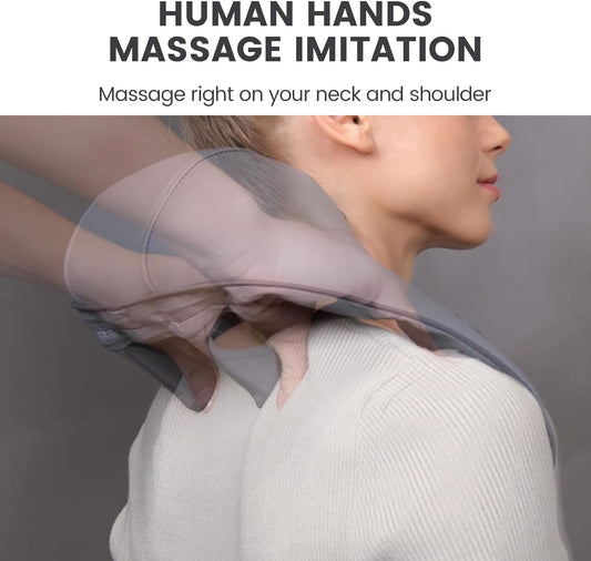 Breo N5 Mini Neck Massager With Heat, Electric Massager For Neck & Sho