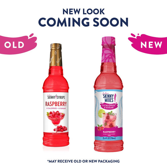 Jordan'S Skinny Mixes Sugar Free Syrup, Raspberry Flavor, Fruit Flavored Water Enhancer, Drink Mix For Ice Tea, Lemonade & More, Zero Calorie Flavoring, Keto Friendly, 25.4 Fl Oz, 1 Pack