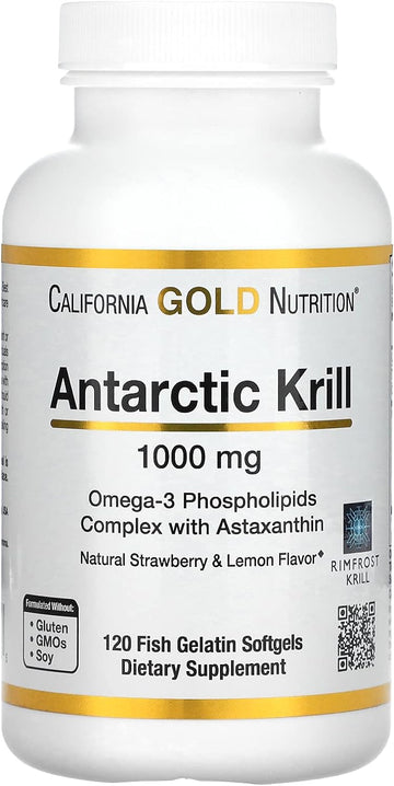 Antarctic Krill Oil, Omega-3 Phospholipids with Naturally Occurring As
