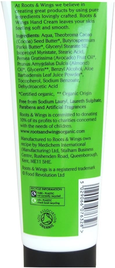 Roots & Wings - Unscented Hand Cream - Hydrating - 125Ml