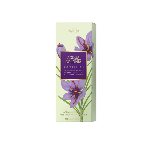 4711 238642 6.8 Oz Acqua Colonia Saffron & Iris Aroma Shower Gel
