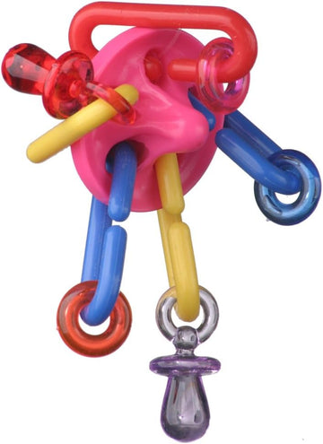 Super Bird Creations Sb591 Ufo Bird Foot Toy, Medium Bird Size, 5" X 2"Sb591