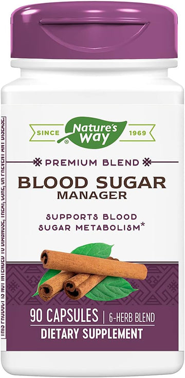 Nature'S Way Blood Sugar Manager, 90 Capsules