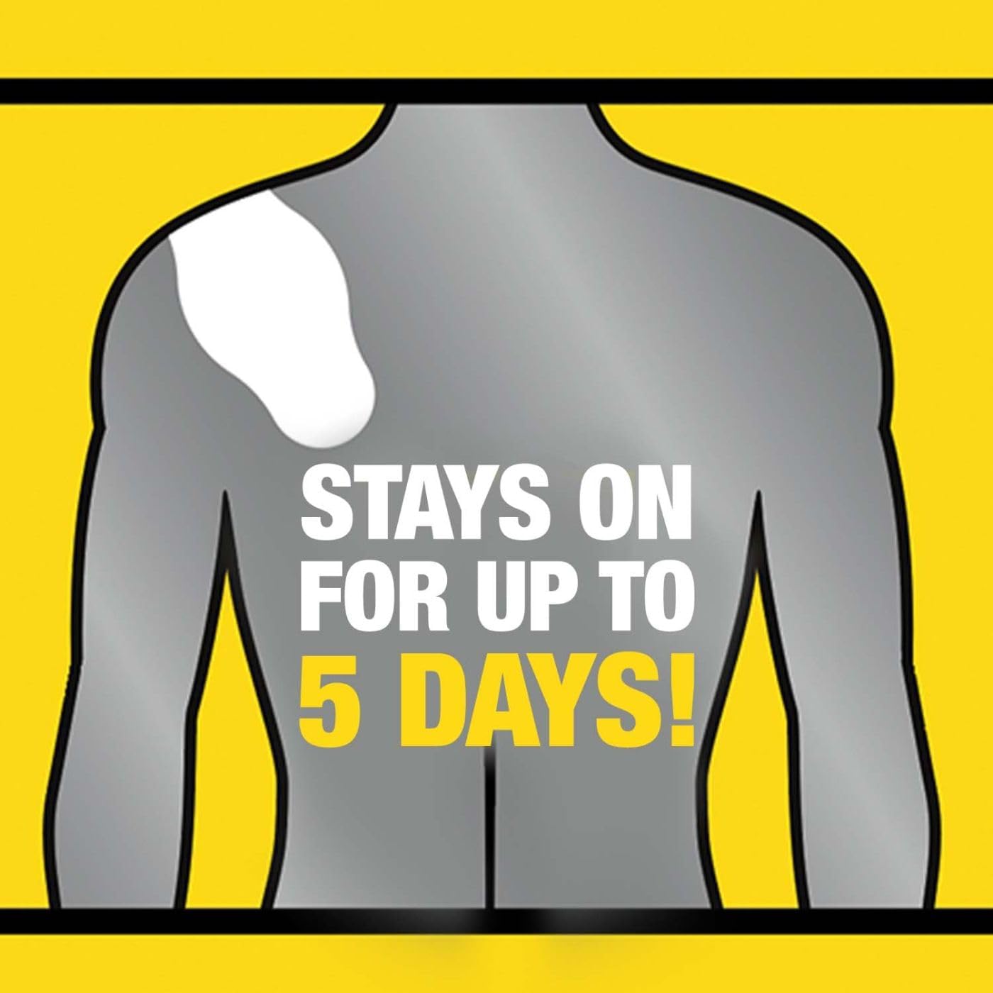 Aspercreme Flexi-Motion Drug-Free Patch for Shoulder, 3-Count, Promotes Comfortable Movement : Health & Household