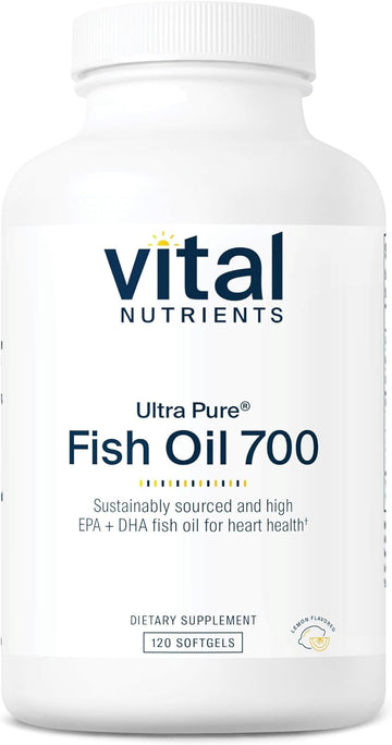 Vital Nutrients Ultra Pure Fish Oil 700 (Pharmaceutical Grade) | Omega
