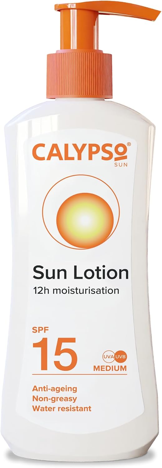 Calypso Press & Protect Sun lotion SPF20 : Amazon.co.uk: Beauty