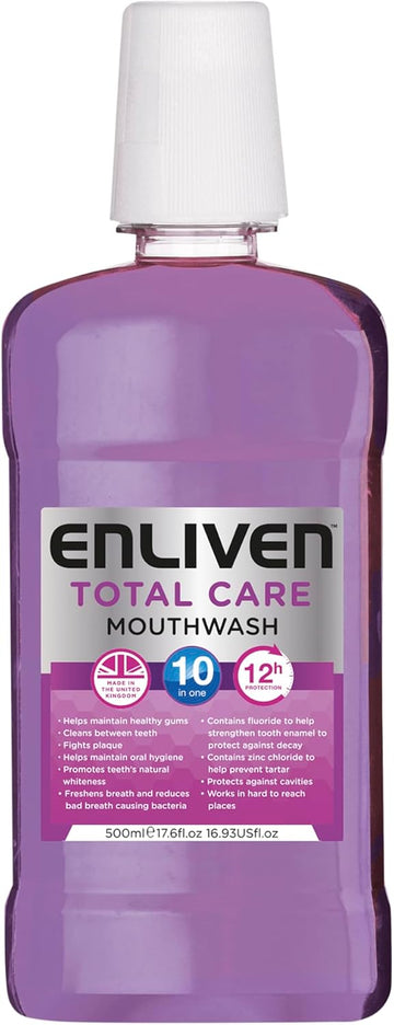 Enliven Total Care Mouthwash (With Alcohol) : Amazon.co.uk: Health & Personal Care