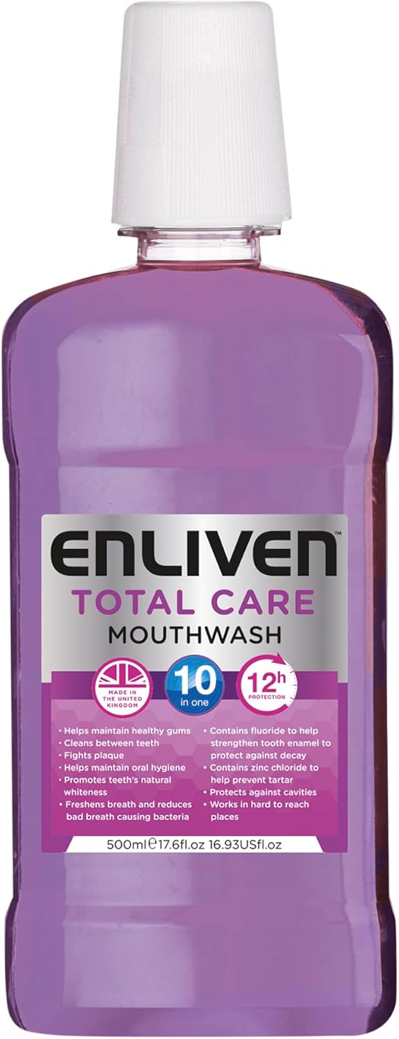 Enliven Total Care Mouthwash (With Alcohol) : Amazon.co.uk: Health & Personal Care