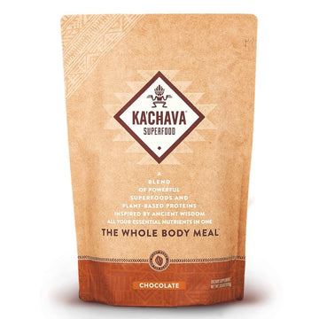 Ka’Chava All-In-One Nutrition Shake Blend, Chocolate, 85+ Superfoods, Nutrients & Plant-Based Ingredients, 26G Vitamins And Minerals, 25G Plant-Based Protein, 2Lb