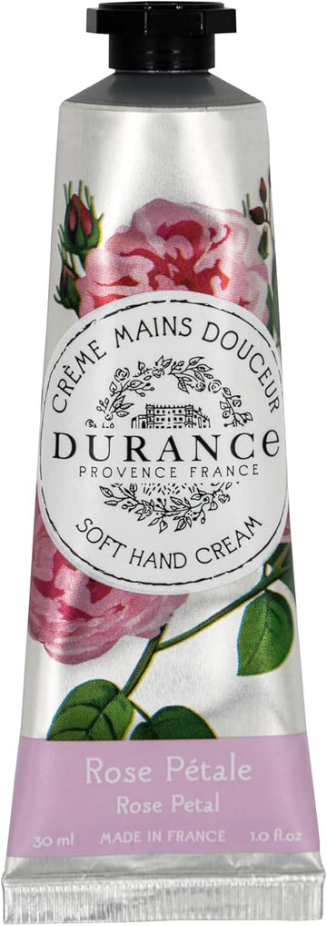 Durance Soft Hand Cream For Women (30Ml) With Rose Petal Scent Enriched With Sweet Almond Oil | Women’S Moisturising Cream For All Skin Types