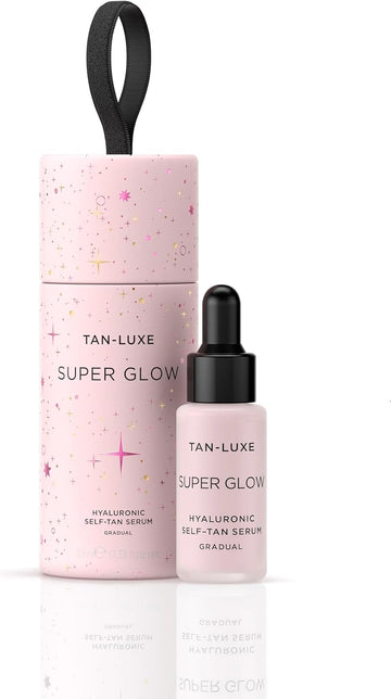 Tan-Luxe Super Glow Bauble Limited Edition Gift Set Containing Travel Size Gradual Facial Self-Tan Serum With Hyaluronic Acid, 10Ml