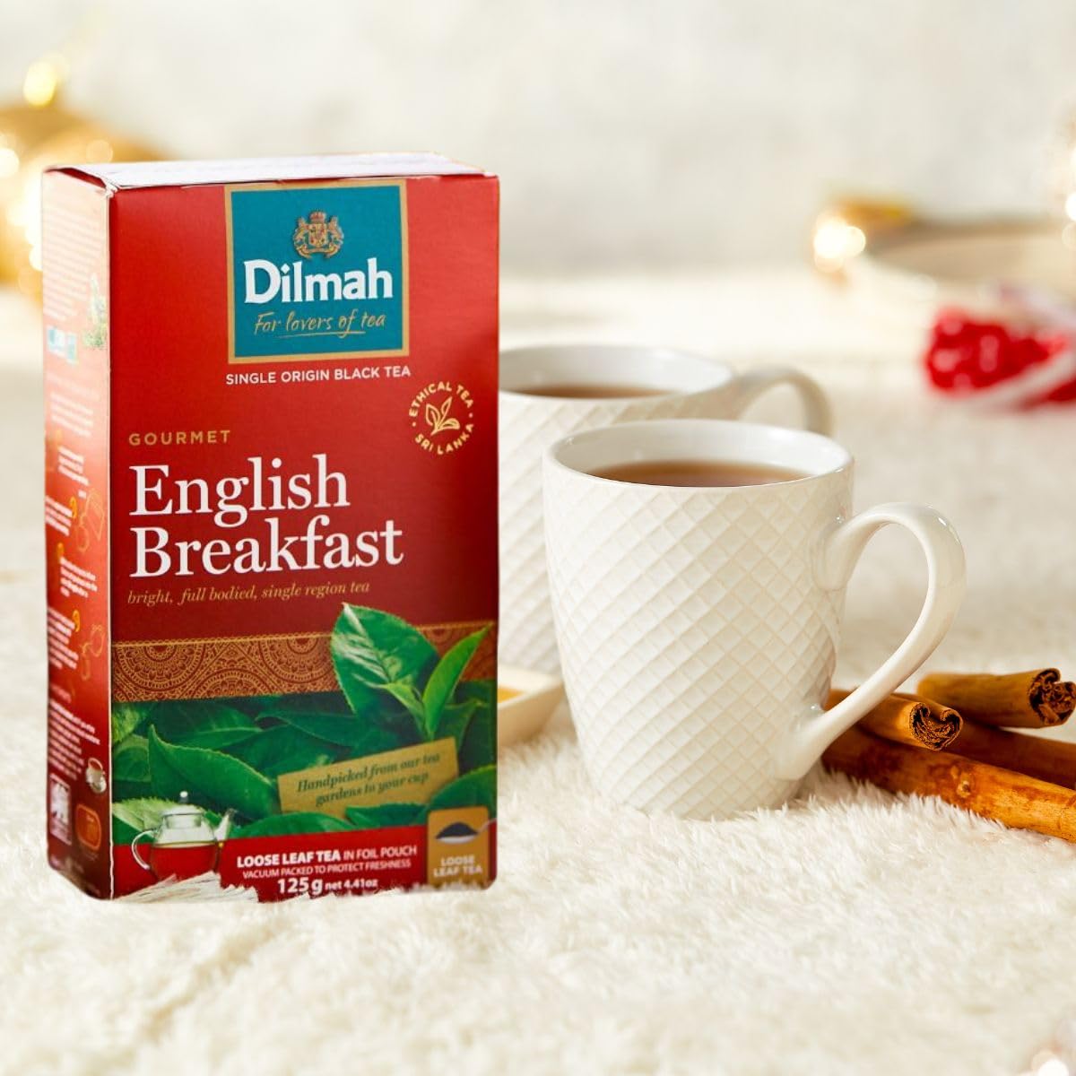 Dilmah English Breakfast - 150 Tea Bags - Robust Single Origin Ceylon Black Tea With Color, Strength And Aroma