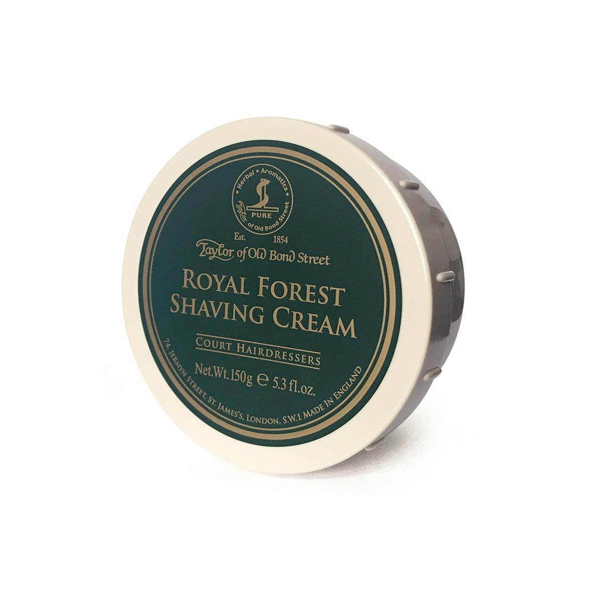 Taylor Of Old Bond Street Shaving Cream Bowl 150G 5.3-Ounce (Forest) : Beauty & Personal Care