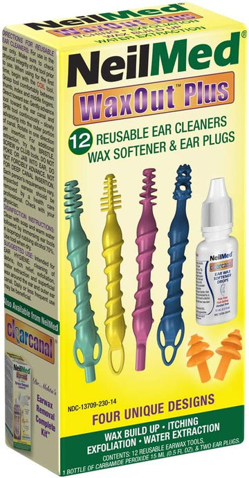 Neilmed Reusable Flexible Ear Cleaners, 15 Piece Set