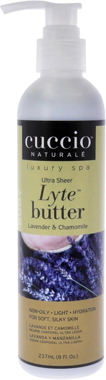 Cuccio Lavender & Chamomile Lyte Body Butter 237Ml (8Oz)