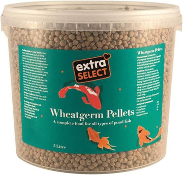 Extra Select Wheatgerm Pellets Complete Fish Food Tub, 5 Litre05Sbwgp5
