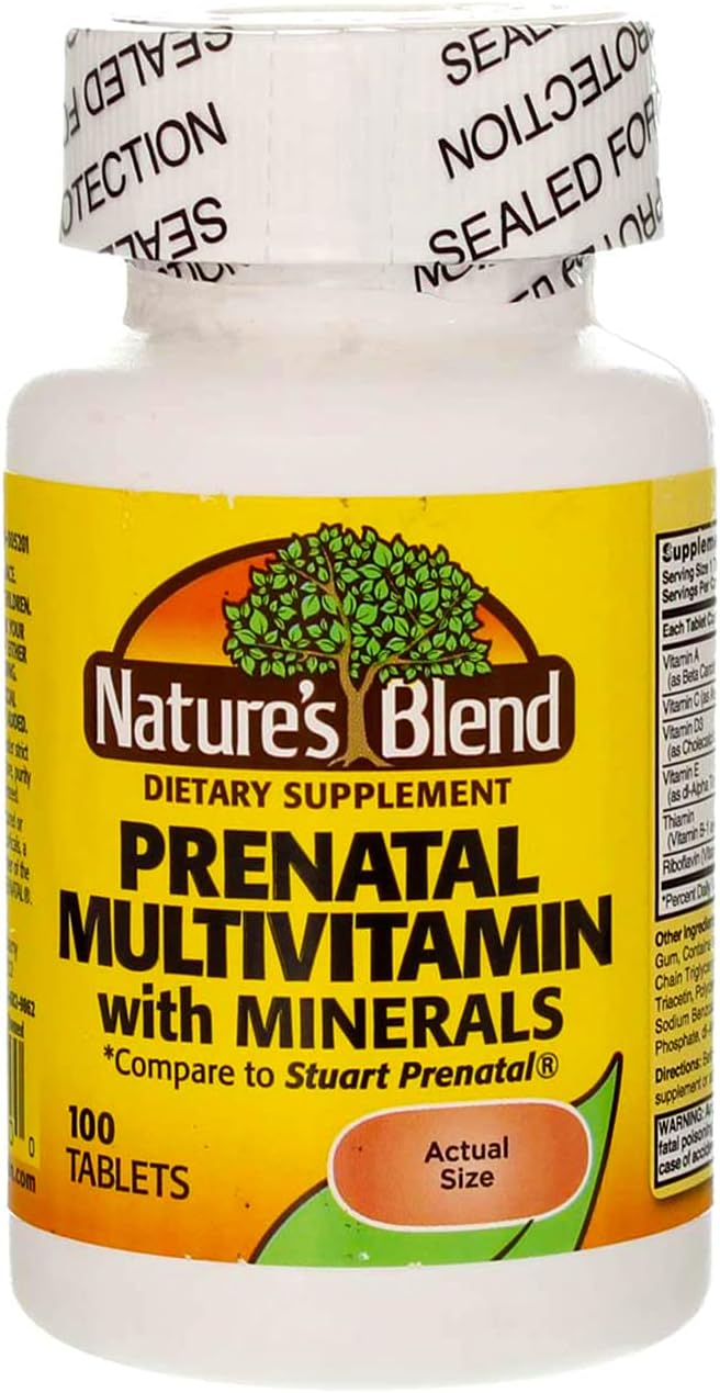 Nature's Blend Prenatal Formula Multivitamin