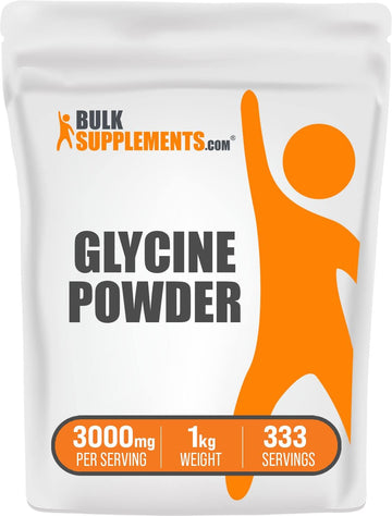 Bulksupplements.Com Glycine Powder - L-Glycine Powder, Glycine Supplem