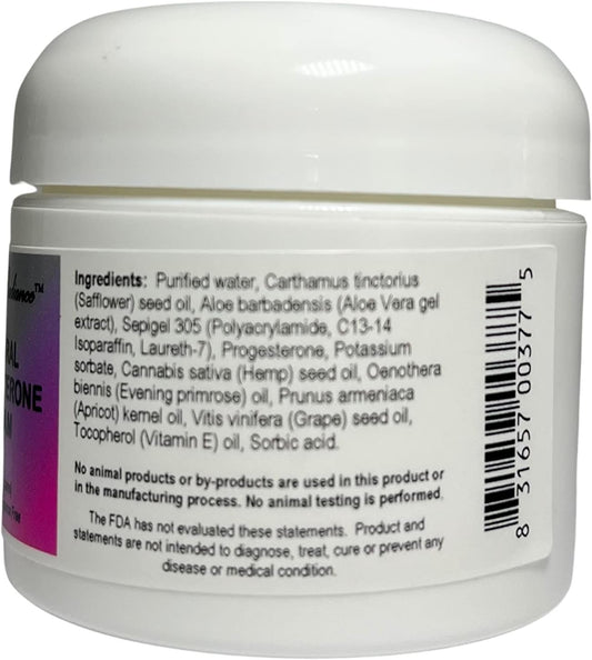 Progesterone Creme 2 Oz. Jar