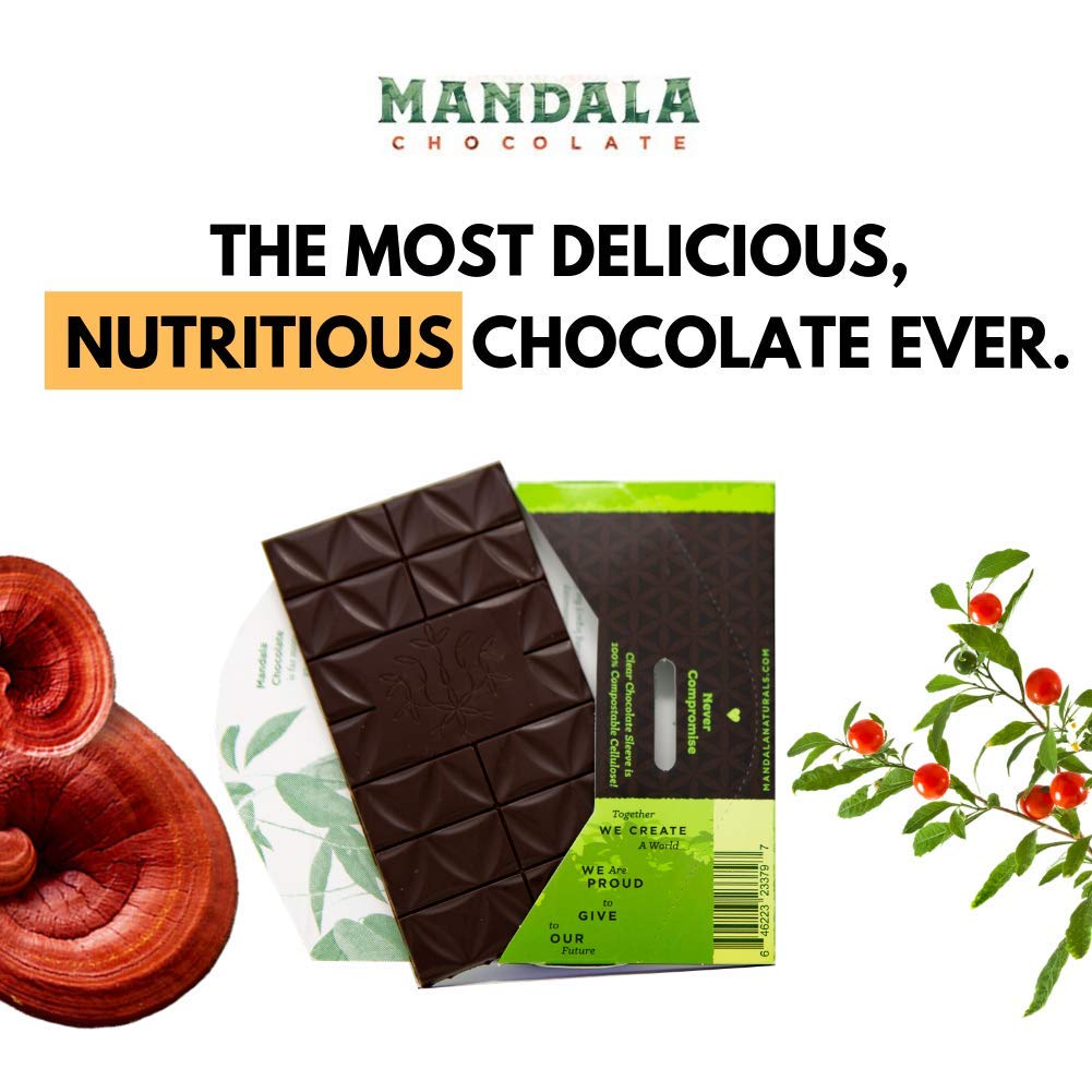 Epic Bean-To-Bar Chocolate (2.2 Oz Bar) Variety Pack | Organic, Paleo, Keto, Artisan, Healthy, Vegan, Made With Adaptogens (Low-Sugar Variety, 3-Pack) : Grocery & Gourmet Food