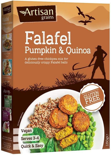 Artisan Grains Pumpkin& Quinoa Falafel 150g (Pack of 6) : Amazon.co.uk: Grocery