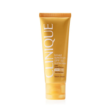 Clinique Face Cream Spf 50 With Solar Smart, 1.7 Ounce