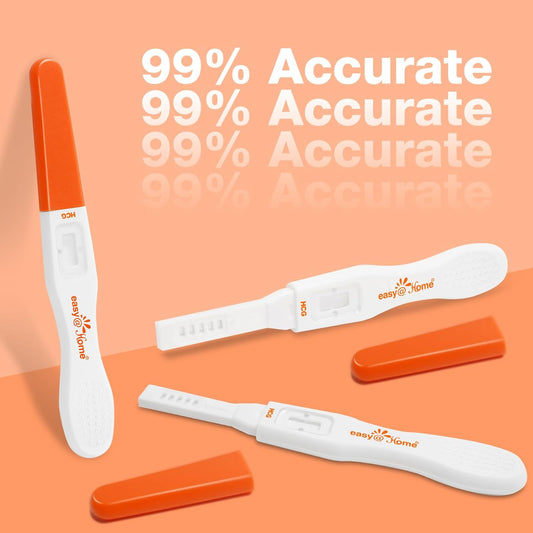 Easy@Home 3 Pregnancy Test Sticks - Hcg Midstream Tests, Powered By Premom Ovulation Predictor Ios And Android App